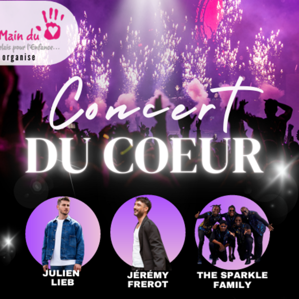 CONCERT DU COEUR:SPARKLE+JULIEN LIEB+JEREMY FREROT